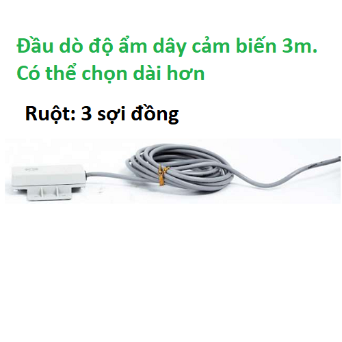 Đầu cảm biến độ ẩm FOX-1H - Dây dò 3m