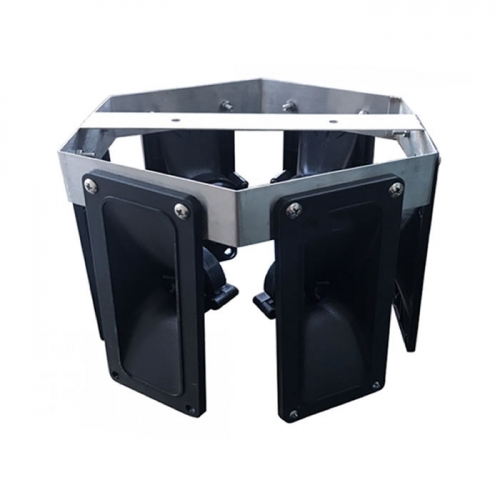 Khung chùm 6D trong nhà có loa 