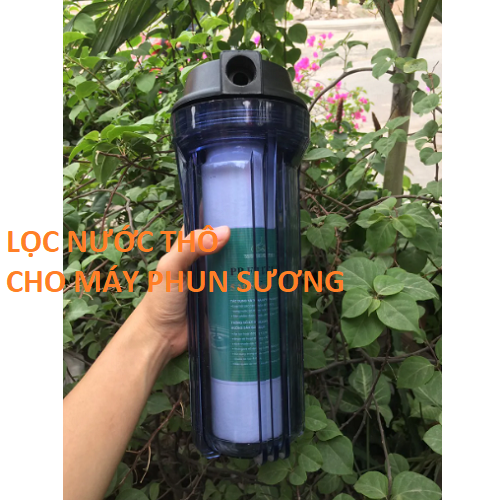 Lọc nước nhựa trong cho nhà yến