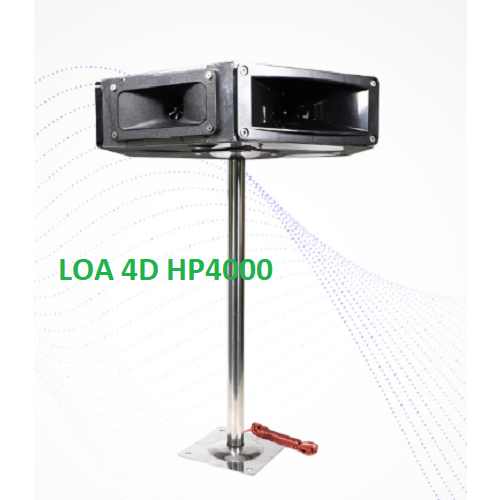 Lục giác ngoài trời gắn 4 loa HP4000